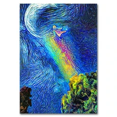 빈센트 고흐의 글 프린트 포스터 위대한 작품 별이 빛나는 밤 캔버스 그림 장식 거실용 벽 예술, 01 0016-14, 13 40x50cm No Frame, 01 빠른, 22. 22 / C. 40x50cm