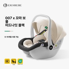 데이희 바구니카시트유모차 바구니카시트, 스파인 프로텍션 - 베이지블랙 i 사이즈인증