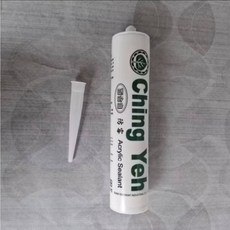 高彈性防霉 速力康 矽膠填縫劑 300ml GF-600 中性防水膠 玻璃膠, 1個, 青葉矽利康 水性 百合白（1支）