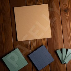 테라스바닥매트 차콜블루 1P