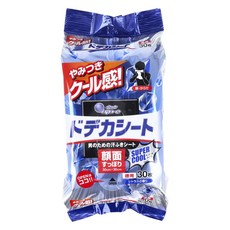 elleair 艾黎艾爾 男士特大擦汗涼感濕紙巾 柑橘香 30張入, 1包