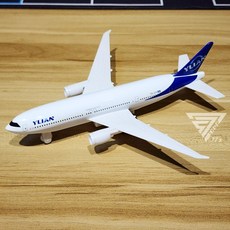 【台灣出貨】大款仿真客機合金飛機 迴力民航機模型 玩具飛機 合金飛機, 大款客機藍色, 1個