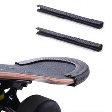 Skateboard tail protector 미끄럼보드 충격 방지 스트랩 끝 보호스트랩, 검은색, 1개