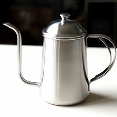 무광 샤틴 핸드드립 포트 700ml 커피 서버 물주 전자 스테인리스 카페 용품 용기, 본상품