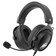 ALLONE 有線電競立體聲耳機, 黑色, ALG-GMHS7