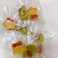 三隻小豬寵物用品 五穀起司蔬果 手工磨牙餅, 1個