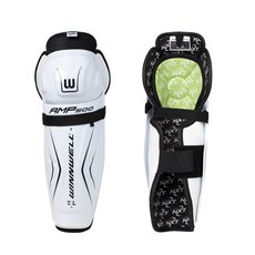 윈웰 아이스하키 보호대 풀세트 육상 인라인 성인 가슴 보호대 팬츠 빙상경기 보호장비 사이즈 스포츠 하키취미, 레그 가드 11인치  키140cm