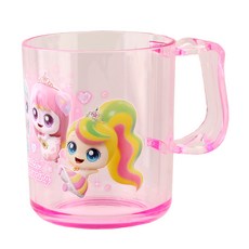 프린세스 캐치티니핑 준비물컵, 핑크, 1개, 320ml