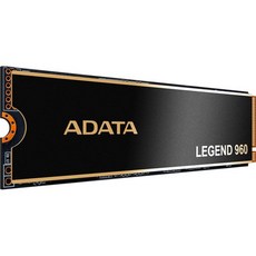 ADATA 레전드 960 1TB PCIe Gen4 x 4 NVMe 1.4 M.2 내장 게이밍 SSD 최대 7400MBs ALEG9601TC