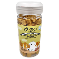 O Bli 噢 比利 肉肉點心 200g 寵物狗零食, 起司, 1罐