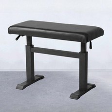 그랜드피아노의자 리프트 의자 체어 유압 조절 리프팅 학원 스툴, 책상자없음 싱글 블랙, 1개