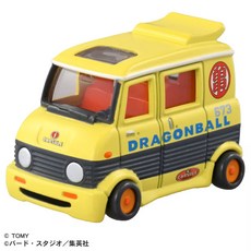 TOMY 龍珠汽車模型 合金收藏擺件 可愛卡通車, 黃色, 1個