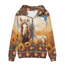 Showudesigns XS-5XL 집업 후디 여성용 스웨트셔츠 풀오버 귀여운 강아지