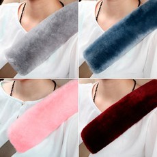 호주산 100 양털 안전벨트커버, 그레이, 카몽 천연양털 안전벨트커버_그레이 1개