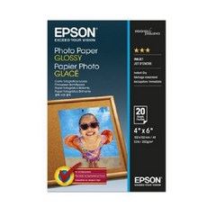 EPSON S042546 4x6光面相紙 (20張x10包) 噴墨印表機適用, 10包, 4/x6/