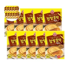 400G 찹쌀호떡믹스 10개 가루 믹스 베이킹 제빵 호떡, 1개