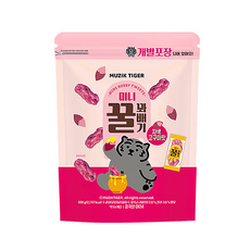 무직타이거 미니 꿀꽈배기 과자 고구마 1개
