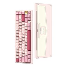 [국내정품] WOB ZEN65 풀 알루미늄 기계식 커스텀 키보드, 핑크/FR4/Kailh 코코아 스위치, ZEN65 Ultra, 제조사축