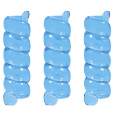 쿠츠와 푸뉴 스파이럴 연필 그립 3개입, 블루, 1개