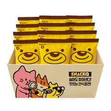 스낵큐 노브랜드 과자 세트, 12개, 초코베어