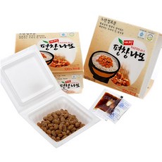 평창 국내산콩 100% 노란콩 나또, 50g, 12개