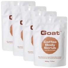 고트 커피 스크럽, 200g, 4개