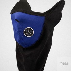 배달넥워머 방한 오토마스크, 레드, 1개