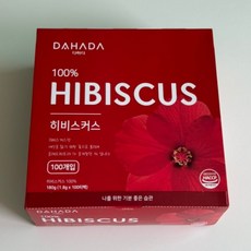 다하다 히비스커스 100% 티백차 100개입