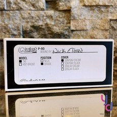 Mojotone 56 Quiet Coil P-90 無雜訊拾音器套裝 黑色, 56 Quiet Coil P-90 B