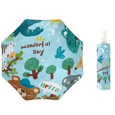 可愛動物兒童雨傘，輕巧安全自動開關兒童雨具，卡通造型雨傘