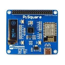 PiSquare - RP2040 및 ESP-12E 모듈 기반 라즈베리 파이 모자 여러 라즈베리 파이 모자를 사용하도록 제작 여러 라즈베리 파이 모자를 무선으로 실행