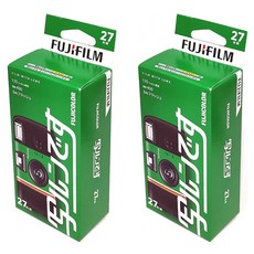 후지필름 퀵스냅 플래시 400 일회용 일회용 카메라 27컷, 2개
