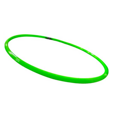 하나스포츠 어린이 성인 교재용 훌라후프, 1개, 단색 연두, 400g