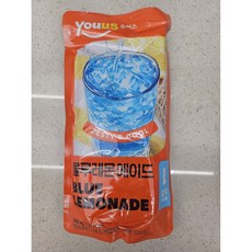 유어스 블루레몬에이드, 340ml, 24개