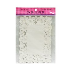 유니아트 1000 사각 종이레이스 23x16cm, 2개