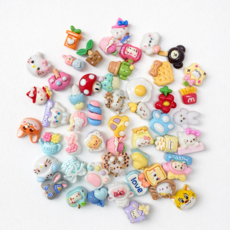 데코덴 미니 파츠 DIY 꾸미기 대용량, 50개, 혼합