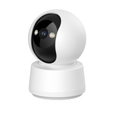 AMSKY 홈캠 가정용 cctv 카메라 실내용 WiFi 2K QHD 초고화질 360도 회전, GW-C10 화이트, 1개 GW-C10 화이트, 1개