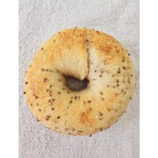 저온발효 비건 우리밀 들깨누룩베이글, 1개, 120g