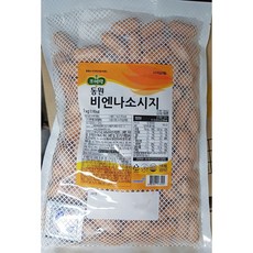 동원 소시지 비엔나 조이락 1k업소용 식자재 식당용 단체 급식용 식재료 대용량, 1개, 1kg