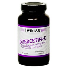 TWINLAB 槲皮素&維生素C膠囊, 100顆, 1罐