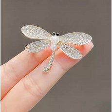 Brooch 고급 새로운 트렌디하고 귀여운 일본 Xiaoxiang 잠자리 칼라 핀 블레이저 핀 액세서리