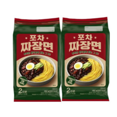 추억이 생각날때 찾는 그맛 포차 짜장면 2인분, 2개