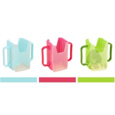 콩들 접이식 손잡이 우유팩 홀더 랜덤색상 논슬립