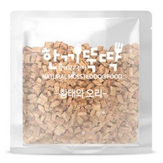 한끼뚝딱 전연령 강아지 황태담은 소프트 사료 습식 50g, 황태+오리, 1개
