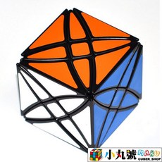 小丸號方塊屋【藍藍】八軸魔星 Rex Cube 異形魔術方塊, 1個
