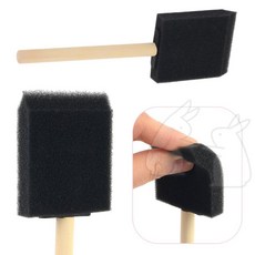 썬코 화방 털안빠지는 오일 니스 페인트 리폼 스펀지붓 5cm, 1개