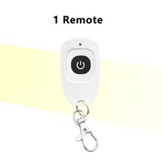 투야 와이파이 원격 제어 스마트 스위치 433MHz 무선 리모컨 1CH AC DC7-32V 컨트롤러 홈 알렉사 구글 앨리스로 작동, 1. 1remote, 1개