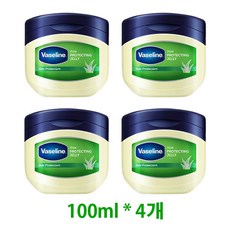 바세린 프로텍팅 젤리 알로에, 100ml, 4개
