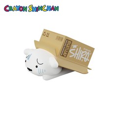 蠟筆小新 躲貓貓 拍拍燈 小夜燈 手機支架 床頭燈 睡眠燈 新之助 小白 氛圍燈 交換禮物, 拍拍夜燈_小白