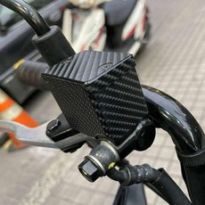 SYM 通用油杯貼 KRN 4MICA DRG 車貼, 1個, 油杯貼-卡夢,DRG (左右兩顆)